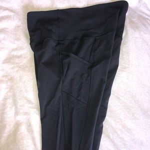 High Rise Mesh Cropped Lululemon Leggings